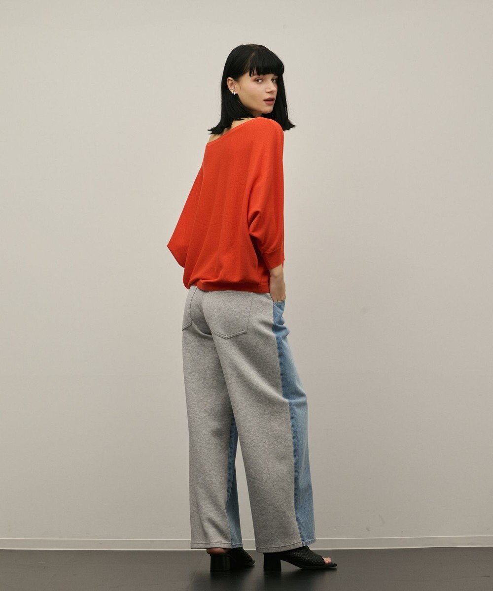 GRACE CONTINENTAL ドルマンニットトップ 