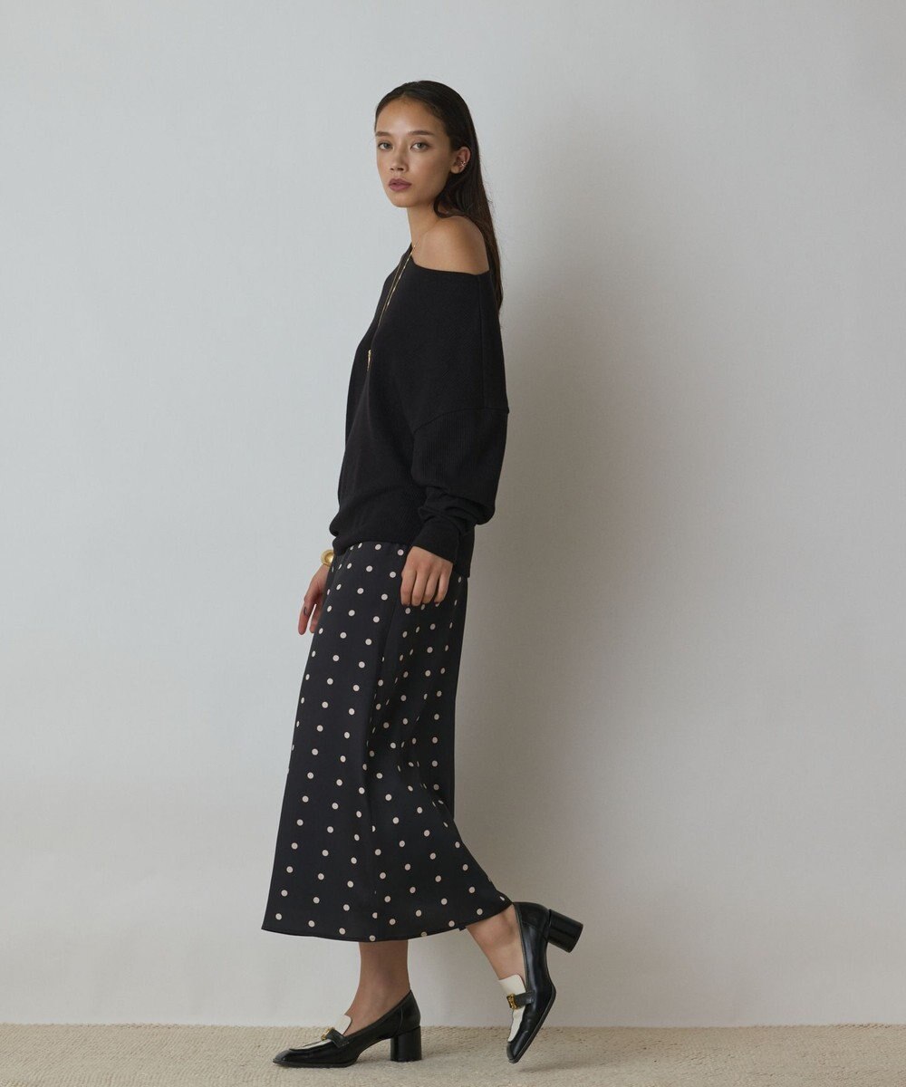 GRACE CONTINENTAL アシメテレコカットトップ 