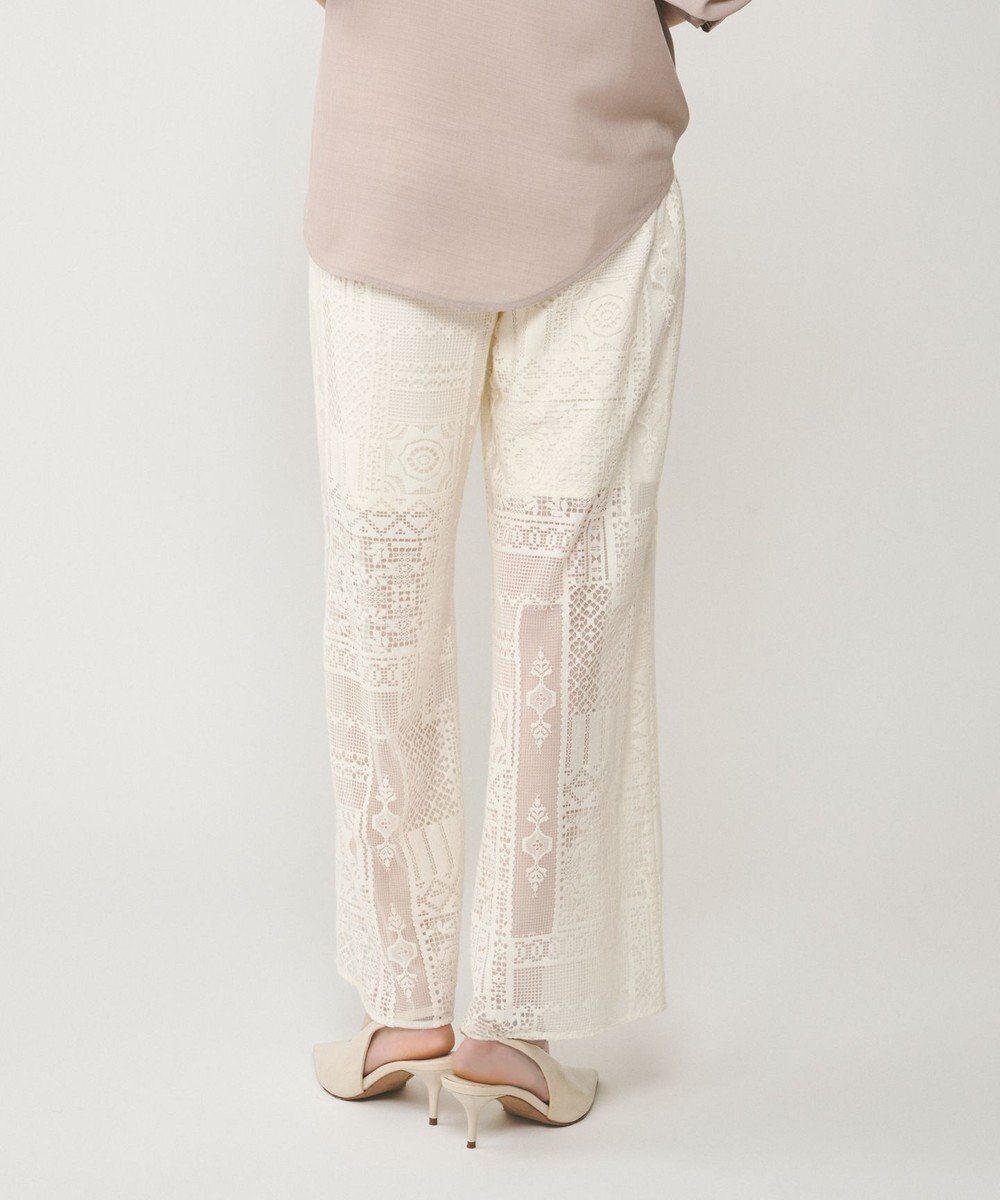 GRACE CONTINENTAL キカレースイージーパンツ