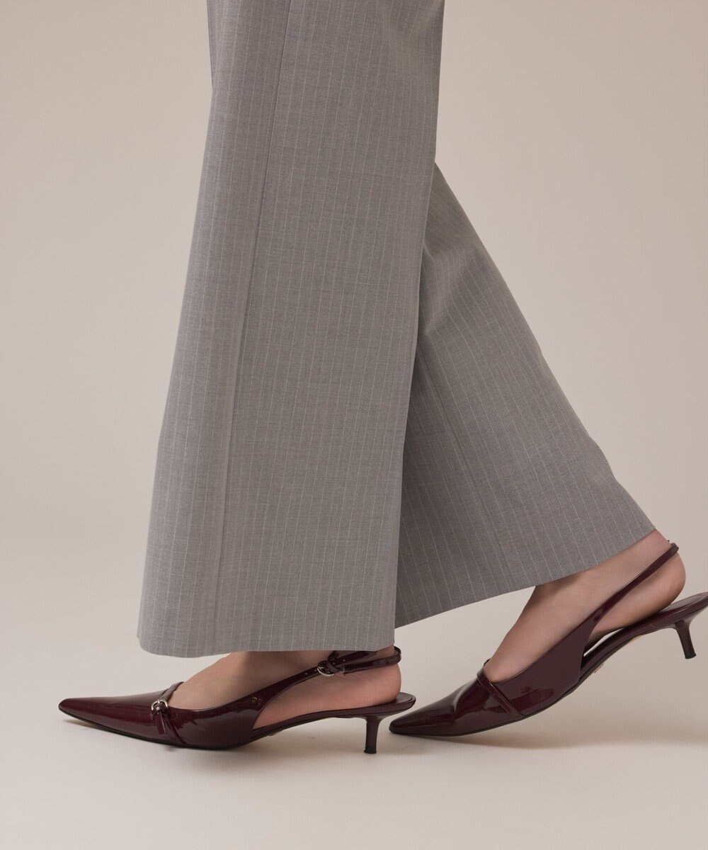 GRACE CONTINENTAL ラップワイドパンツ 