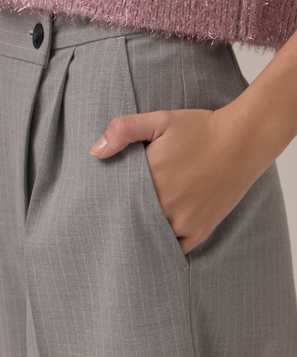 GRACE CONTINENTAL ラップワイドパンツ 