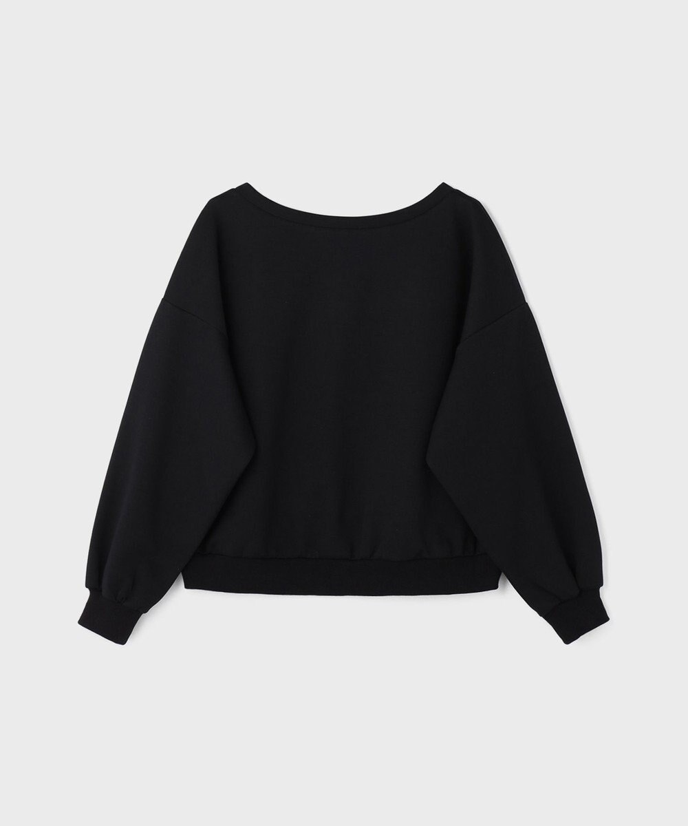 GRACE CONTINENTAL モチーフ刺繍スウェットトップ 