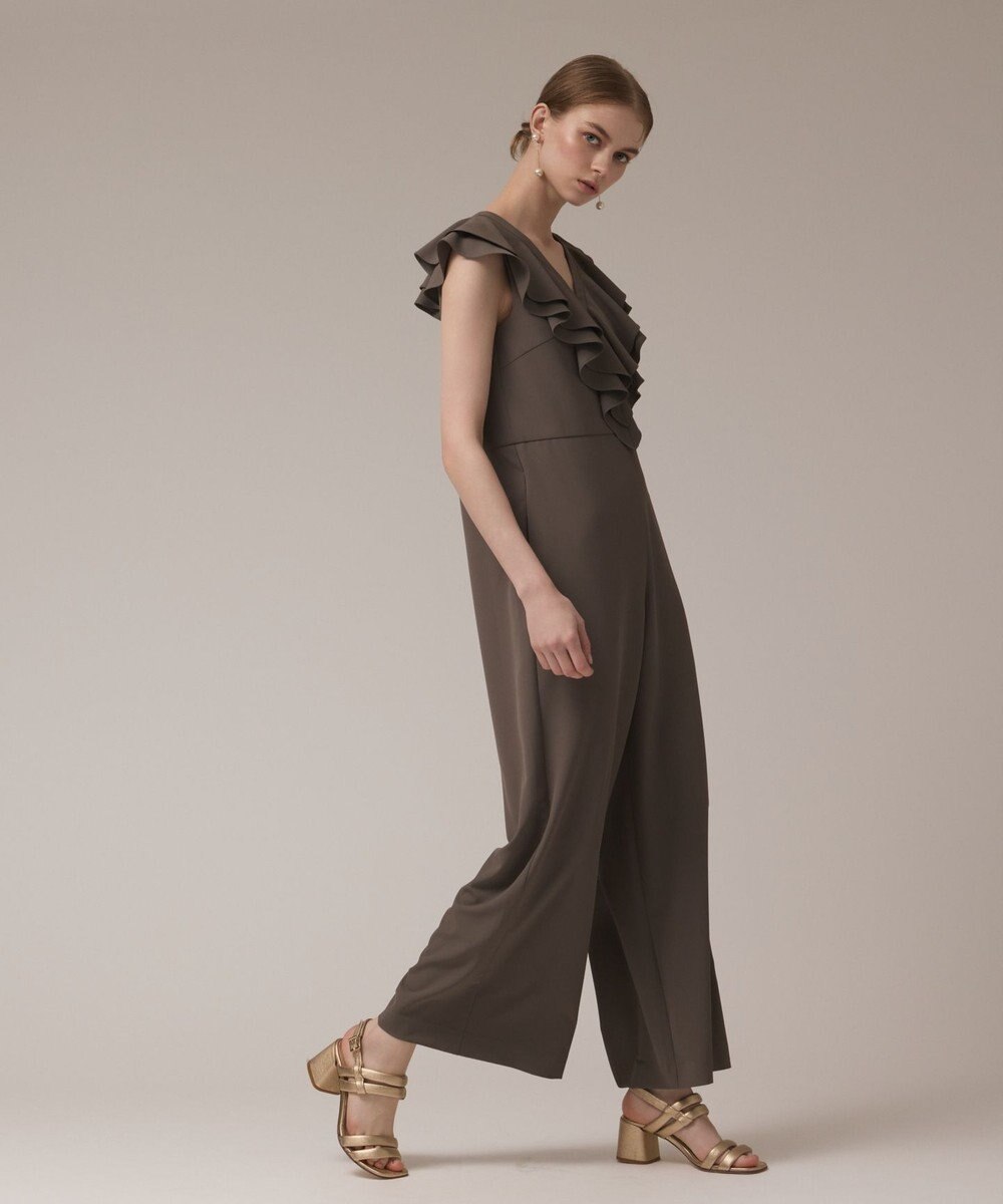 GRACE CONTINENTAL フリルサロペット 