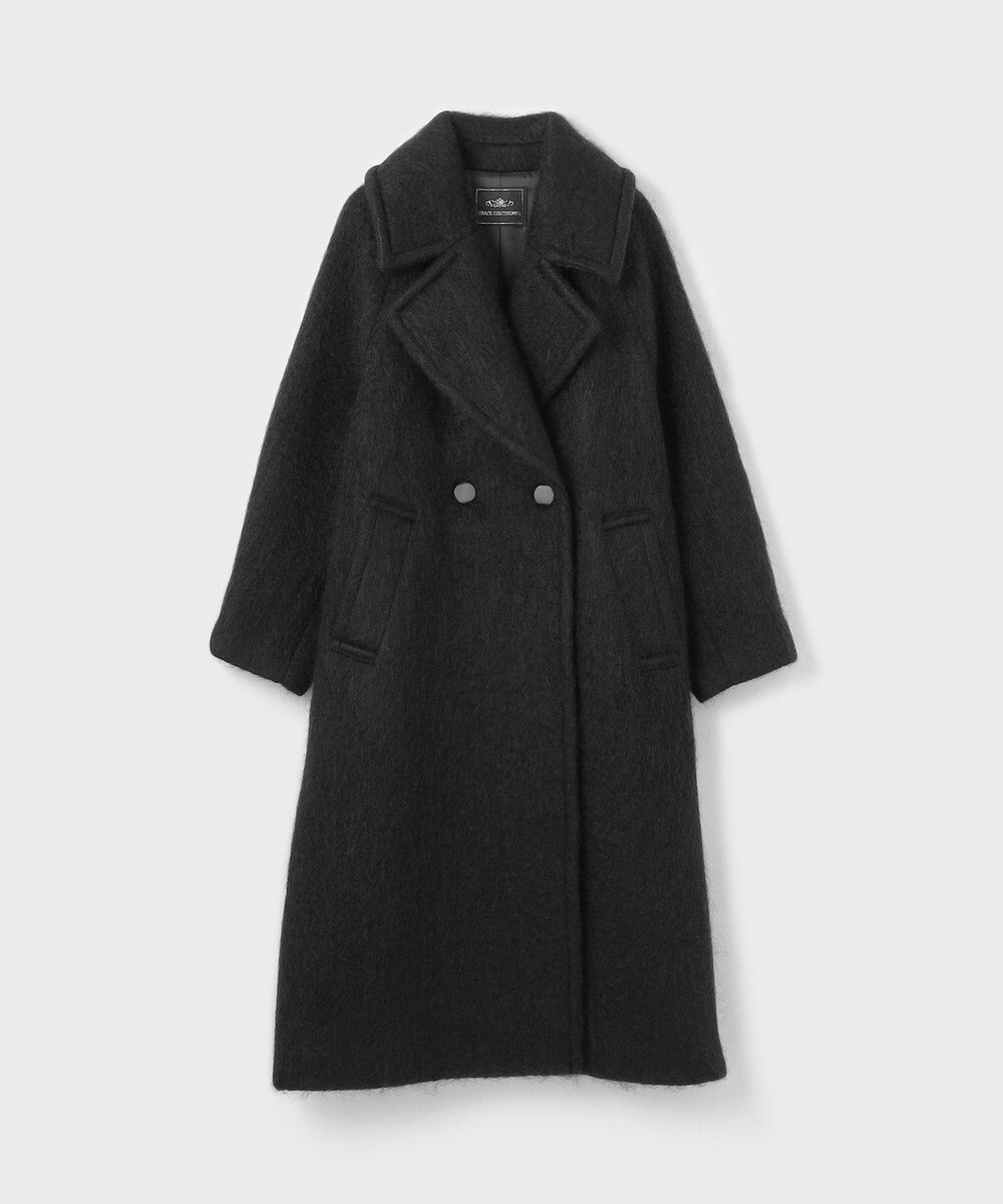 GRACE CONTINENTAL シャギーロングコート 