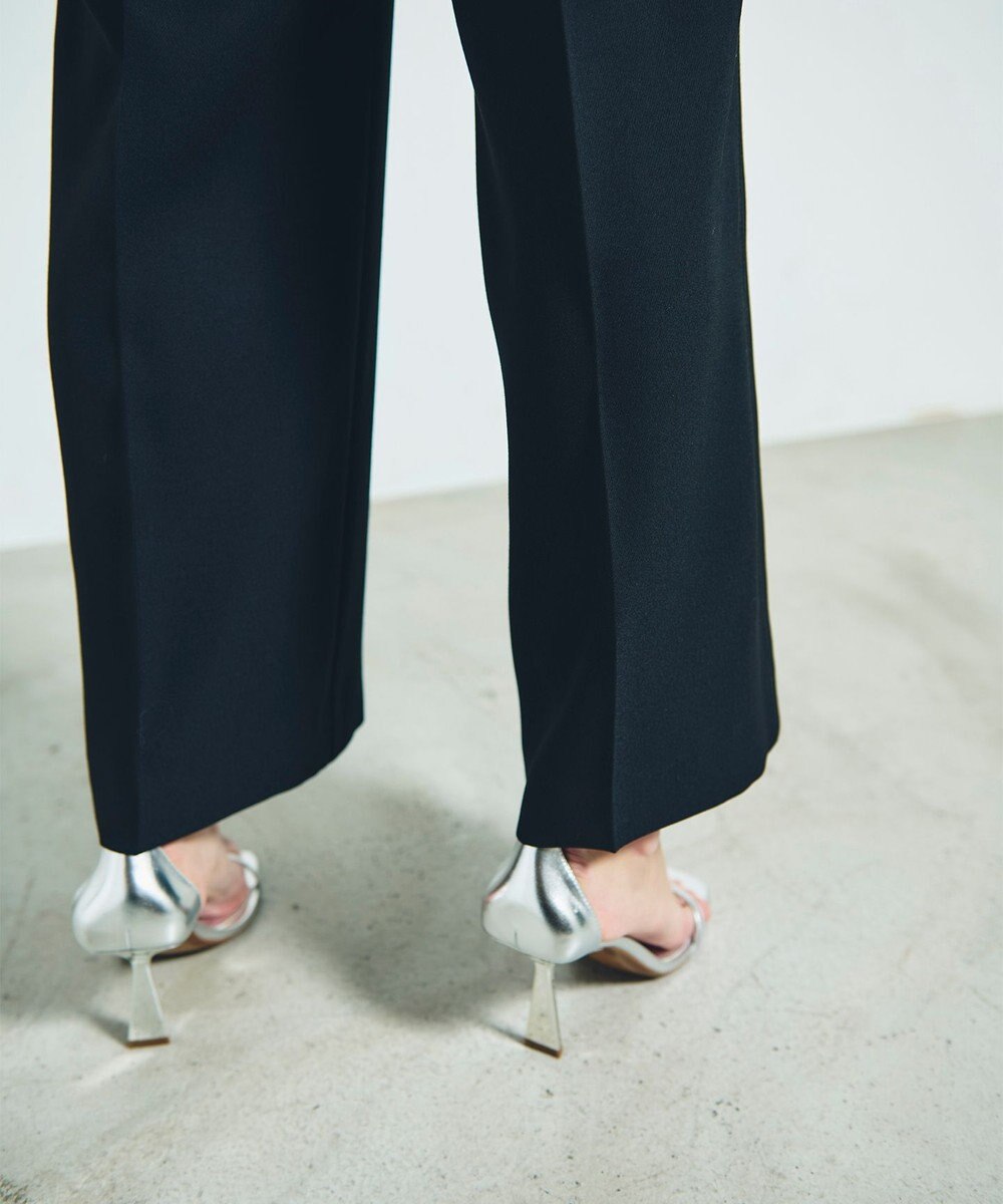 GRACE CONTINENTAL サテンベイカーパンツ 