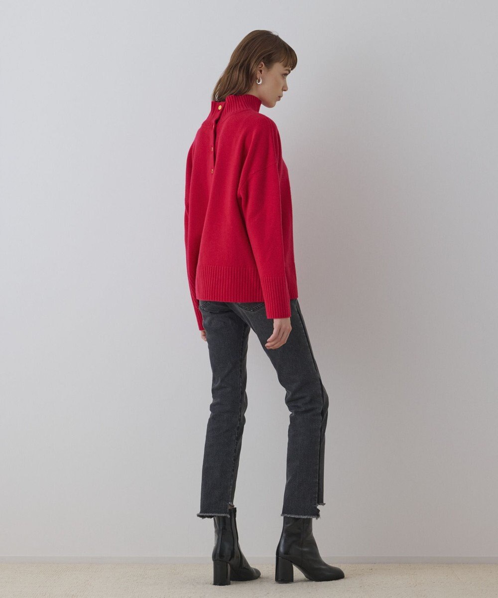 GRACE CONTINENTAL ウールオーバーニットトップ 