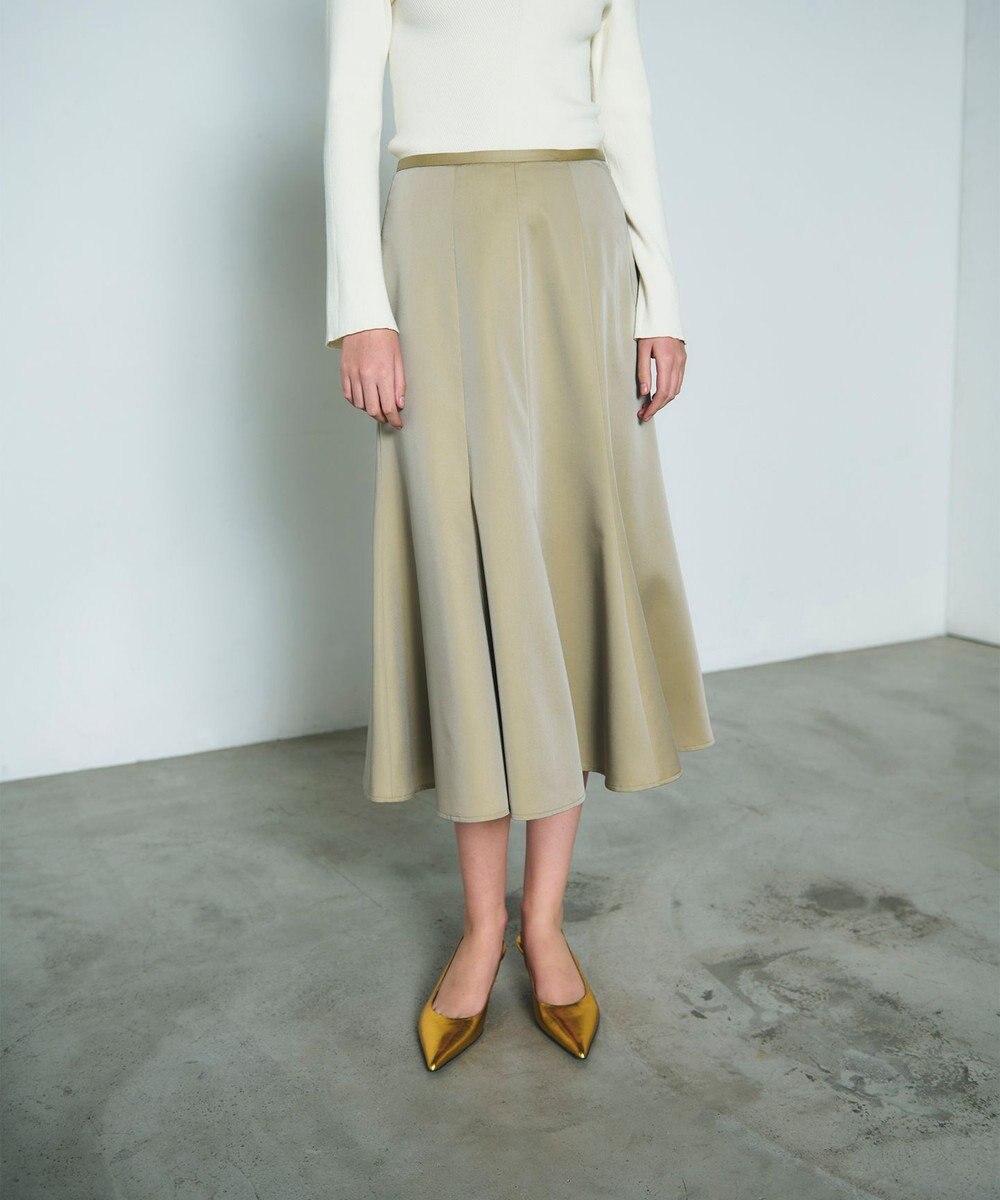 GRACE CONTINENTAL サテンマーメイドスカート 