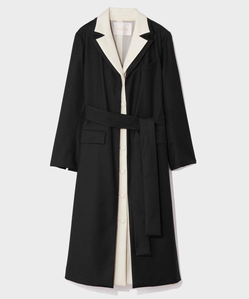 GRACE CONTINENTAL シルクウールトコートドレス