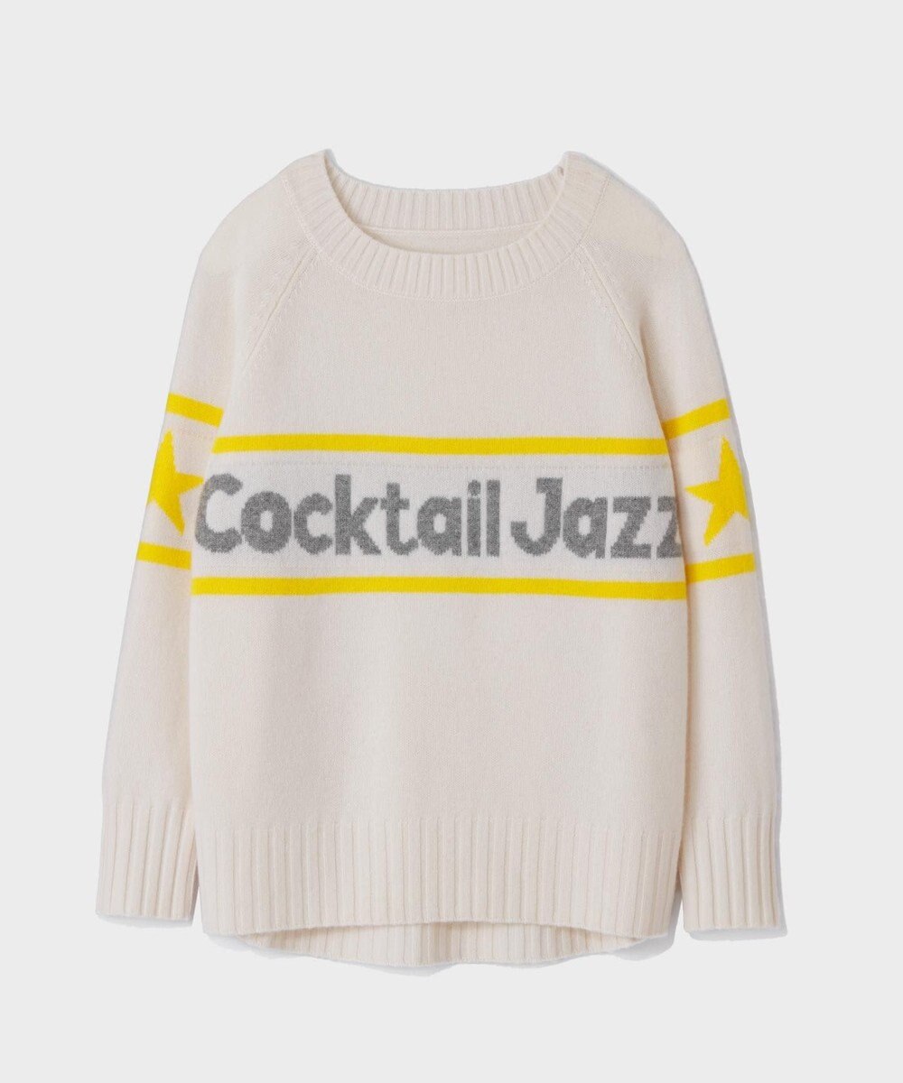 GRACE CONTINENTAL カシミヤレタードトップ