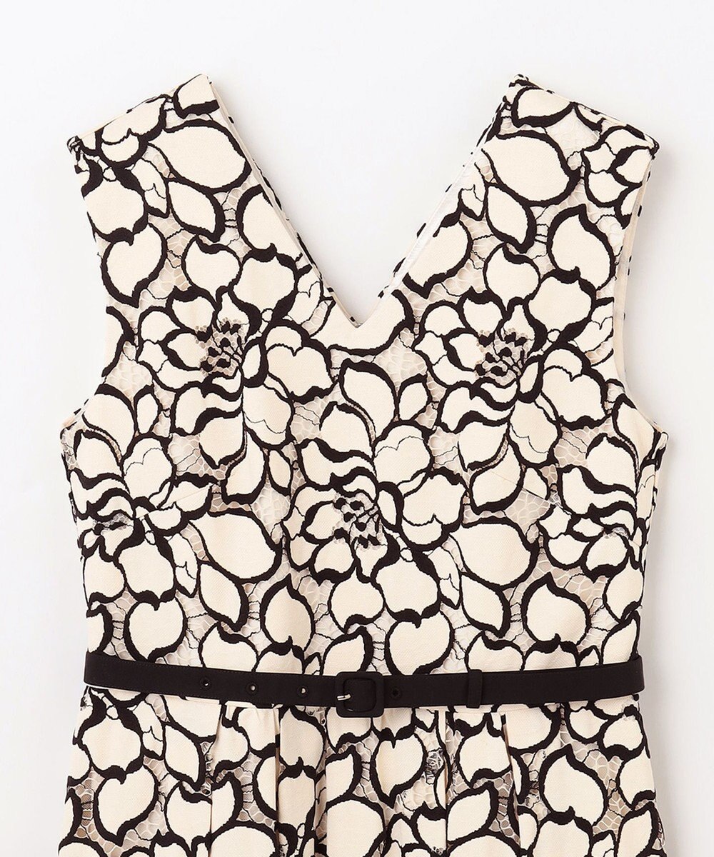 GRACE CONTINENTAL ローズレースドレス 