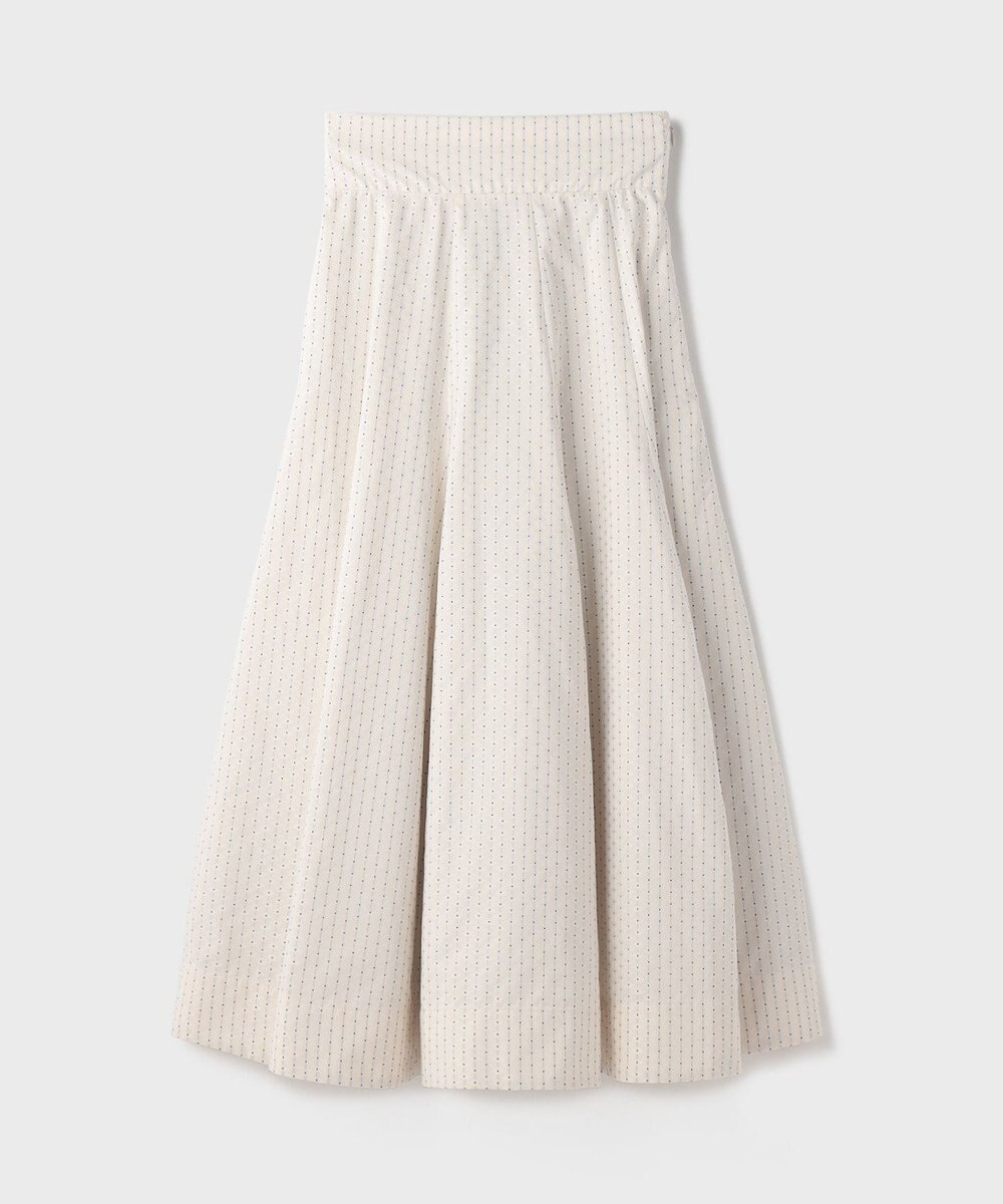 GRACE CONTINENTAL ラメドットタフタジャガードスカート 