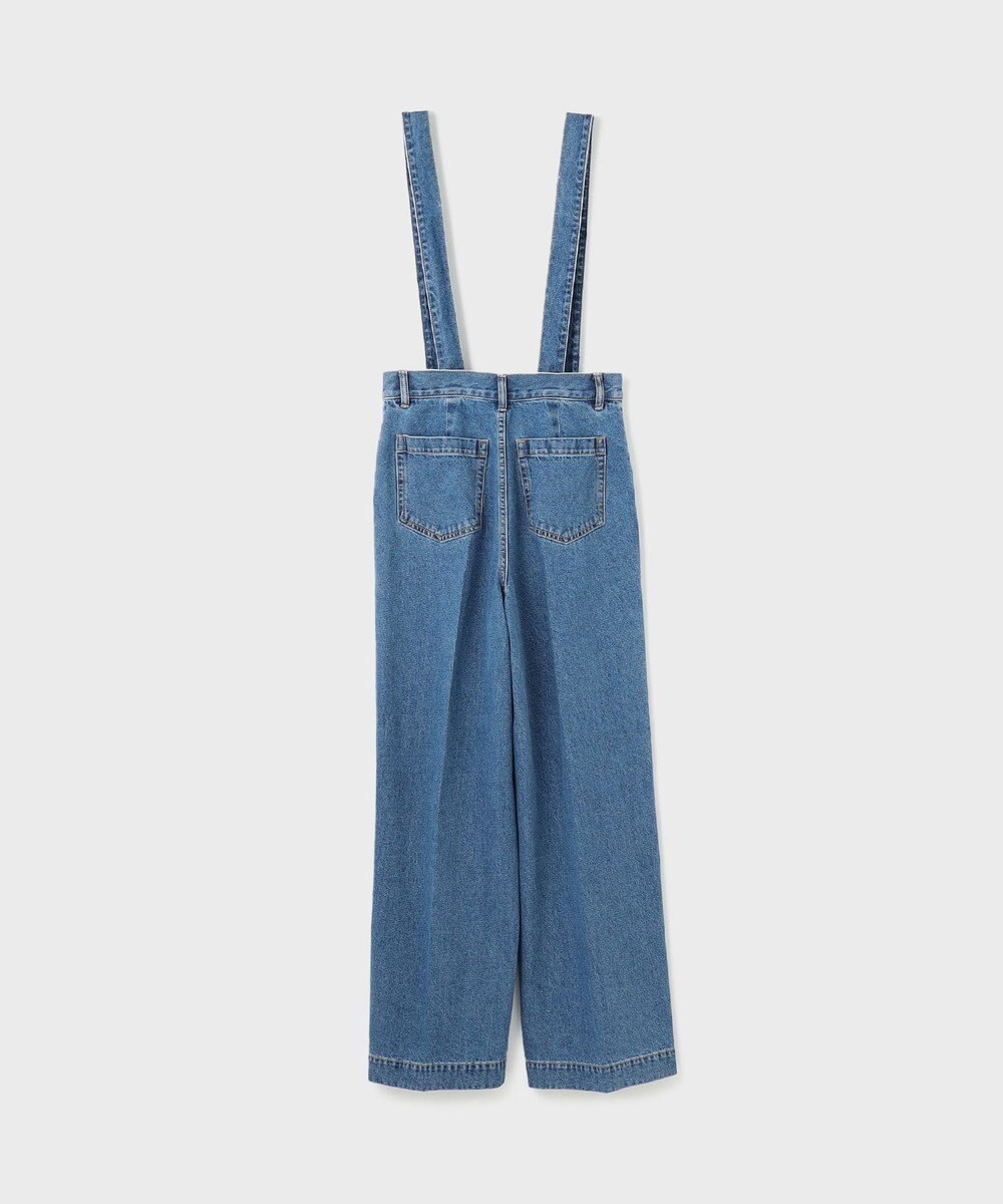 GRACE CONTINENTAL サスペンダーデニムパンツ