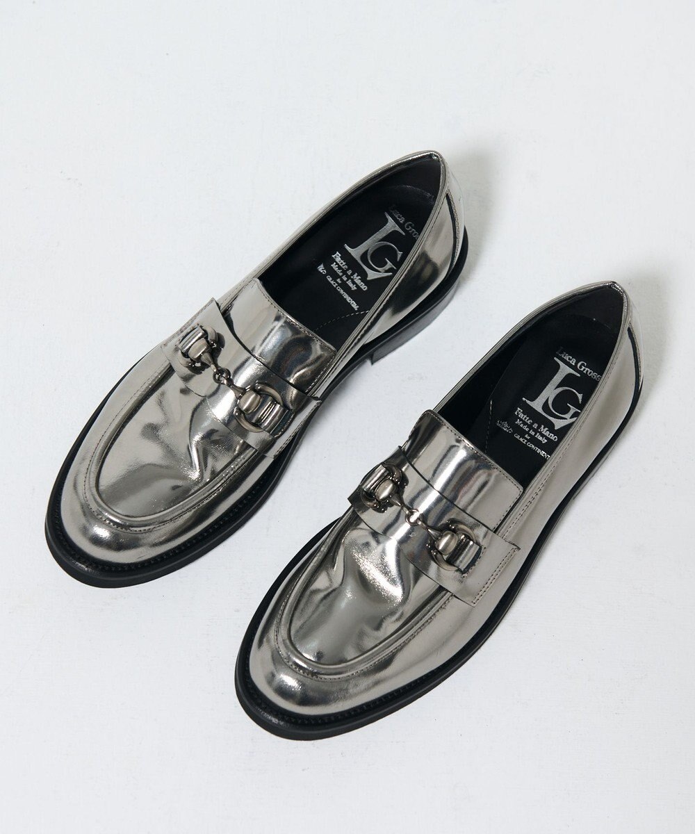 GRACE CONTINENTAL LUCA GROSSI メタルビットローファー