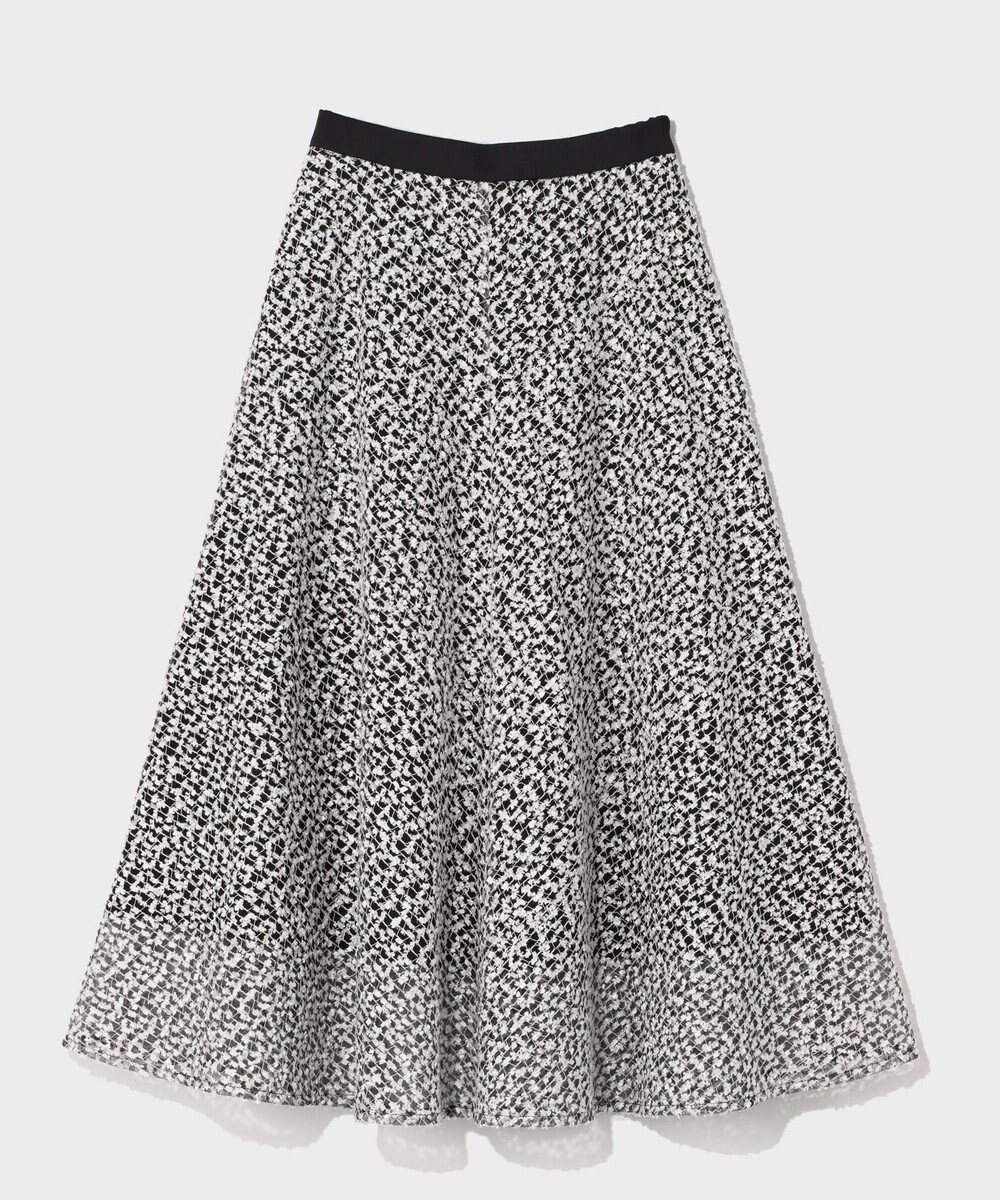 GRACE CONTINENTAL フェザーembドレス 