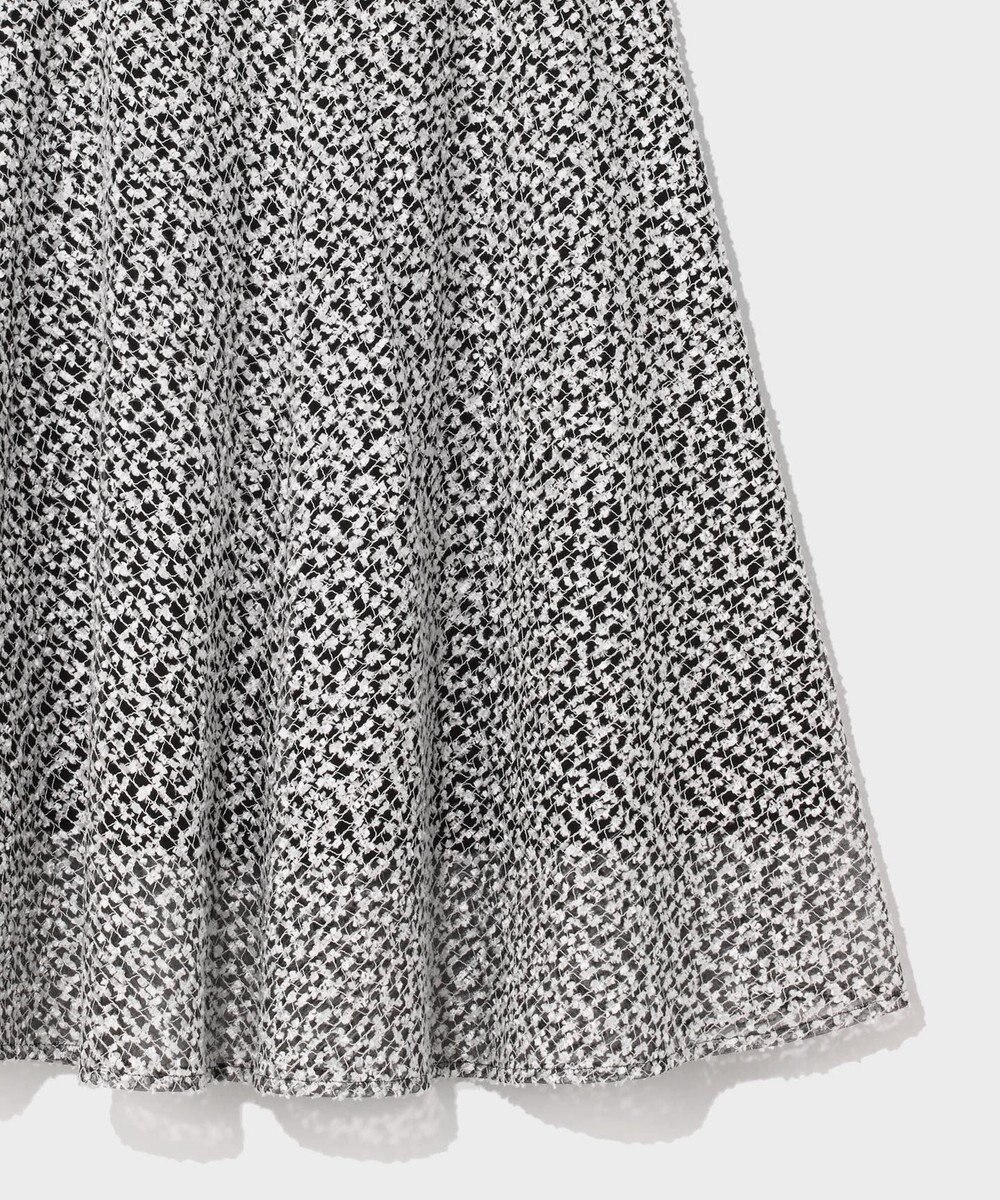 GRACE CONTINENTAL フェザーembドレス 