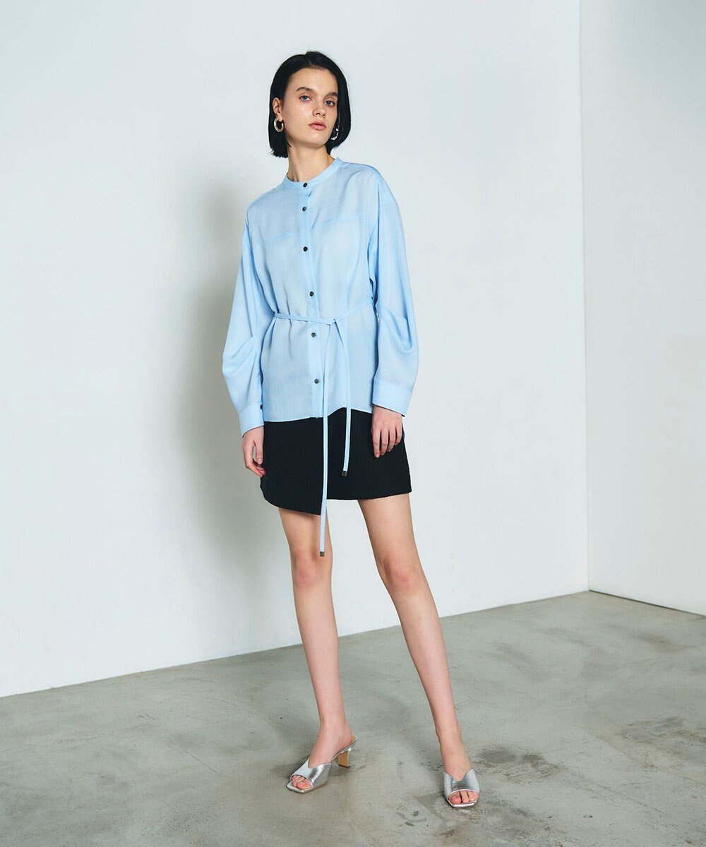 GRACE CONTINENTAL ツイードラップショートパンツ 