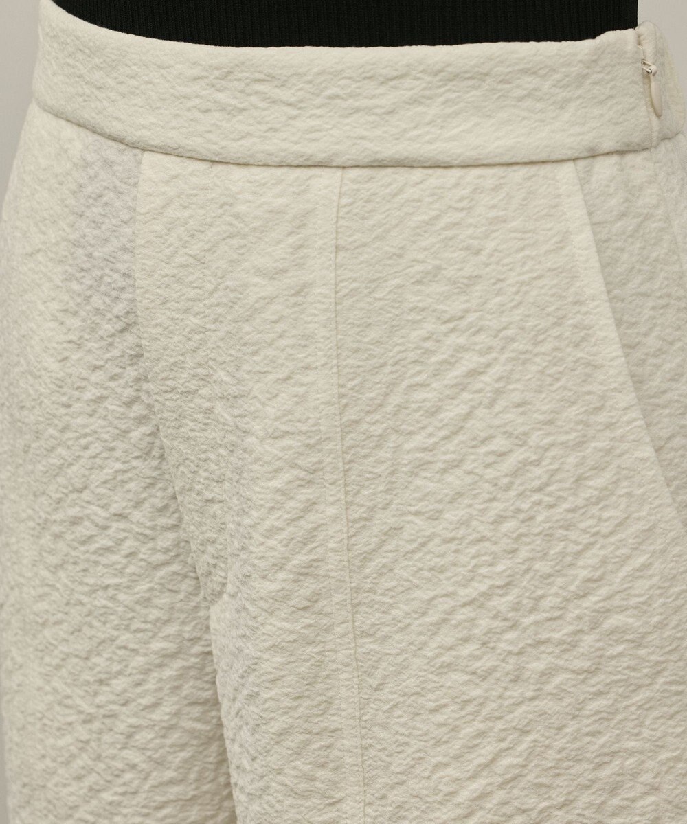 GRACE CONTINENTAL オーガンジージャガードパンツ 