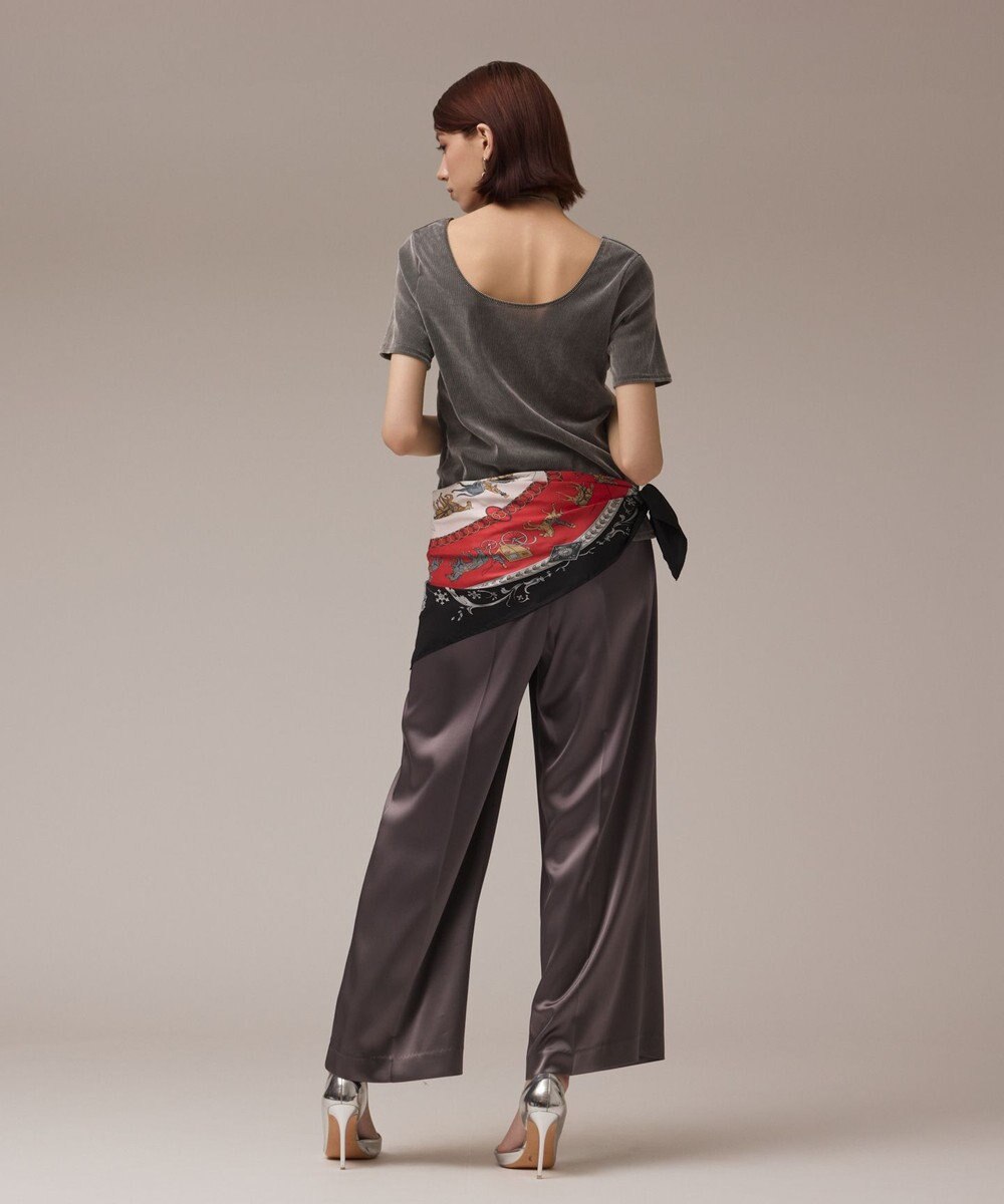 GRACE CONTINENTAL ホースプリントスカーフ 