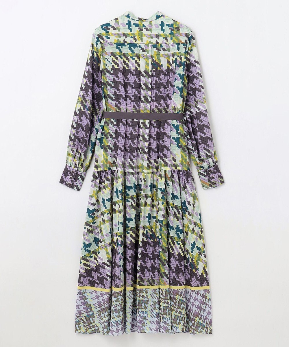 GRACE CONTINENTAL キカプリントティアードワンピース 