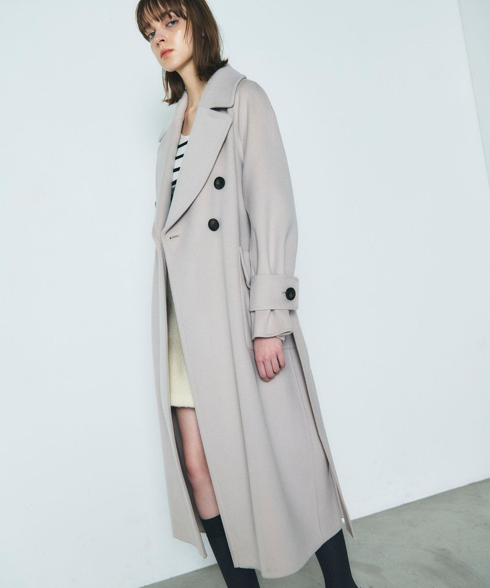 Grace Long Trench Coat(cocoa)(S)