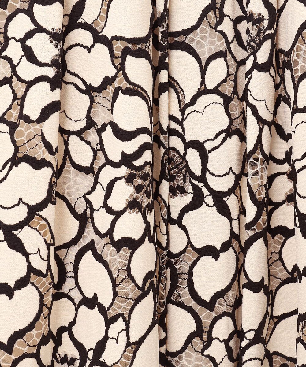 GRACE CONTINENTAL ローズレースドレス