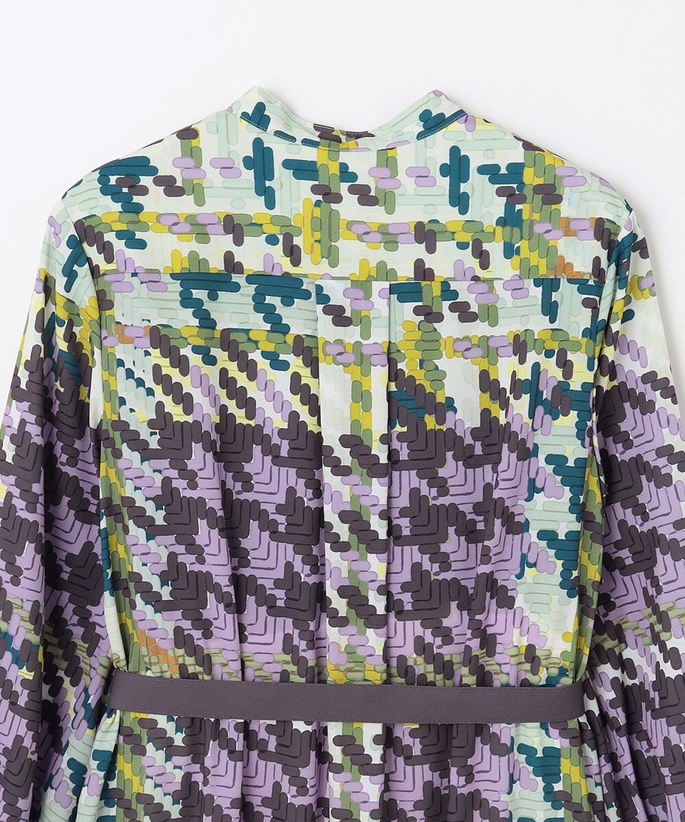 GRACE CONTINENTAL キカプリントティアードワンピース 