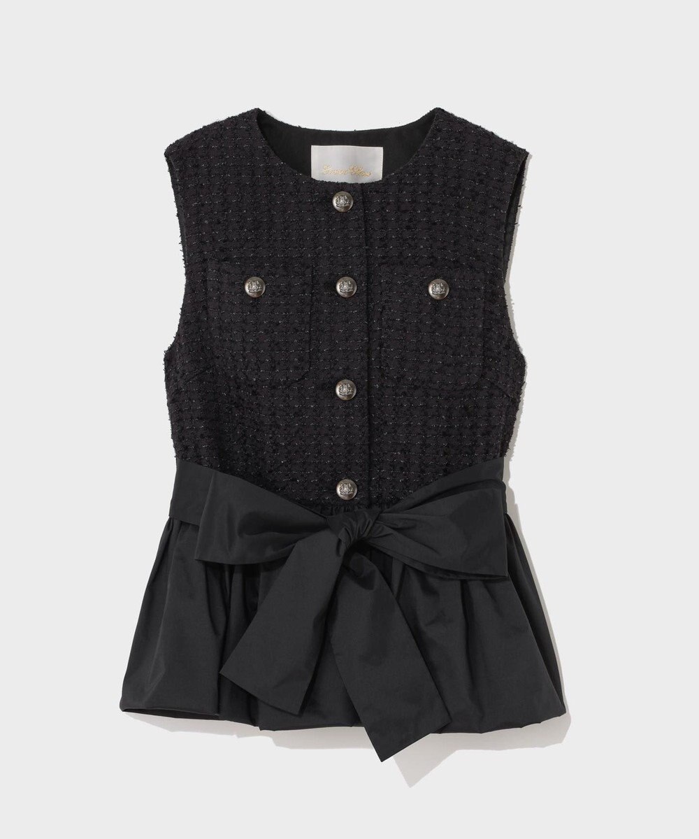 GRACE CONTINENTAL ツイードコンビジレ 