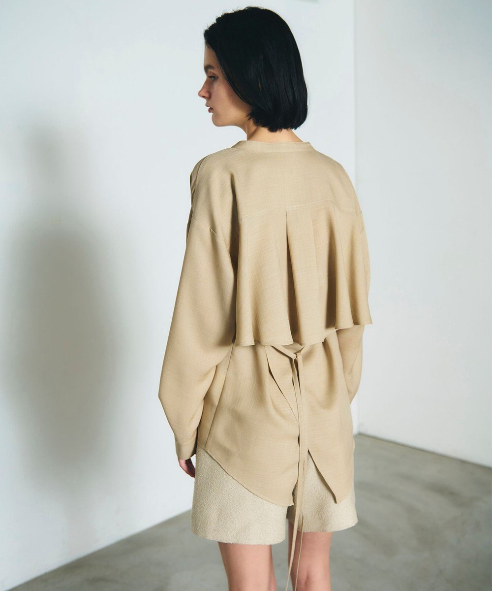GRACE CONTINENTAL バックシャンオーバーシャツ 