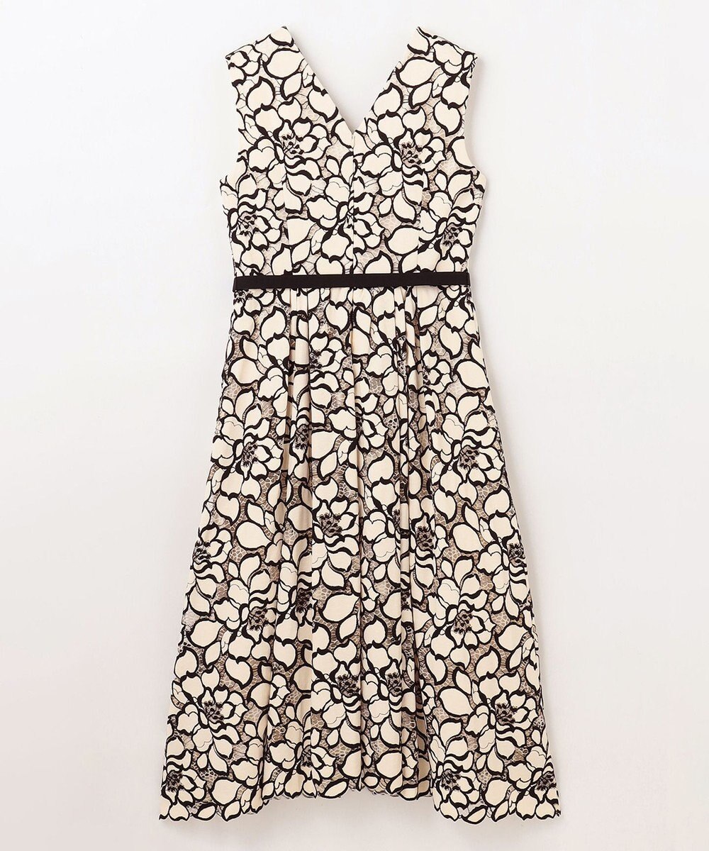 GRACE CONTINENTAL ローズレースドレス