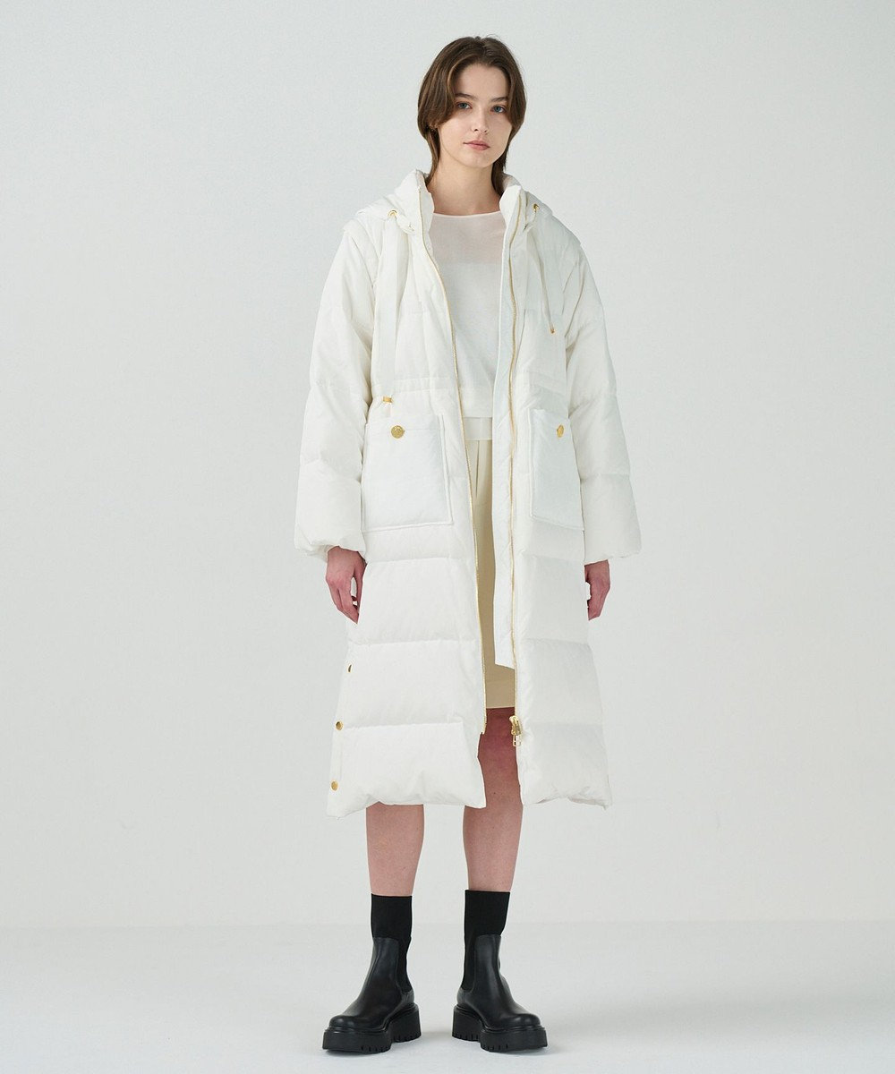 GRACE CONTINENTAL 2WAYロングダウンコート