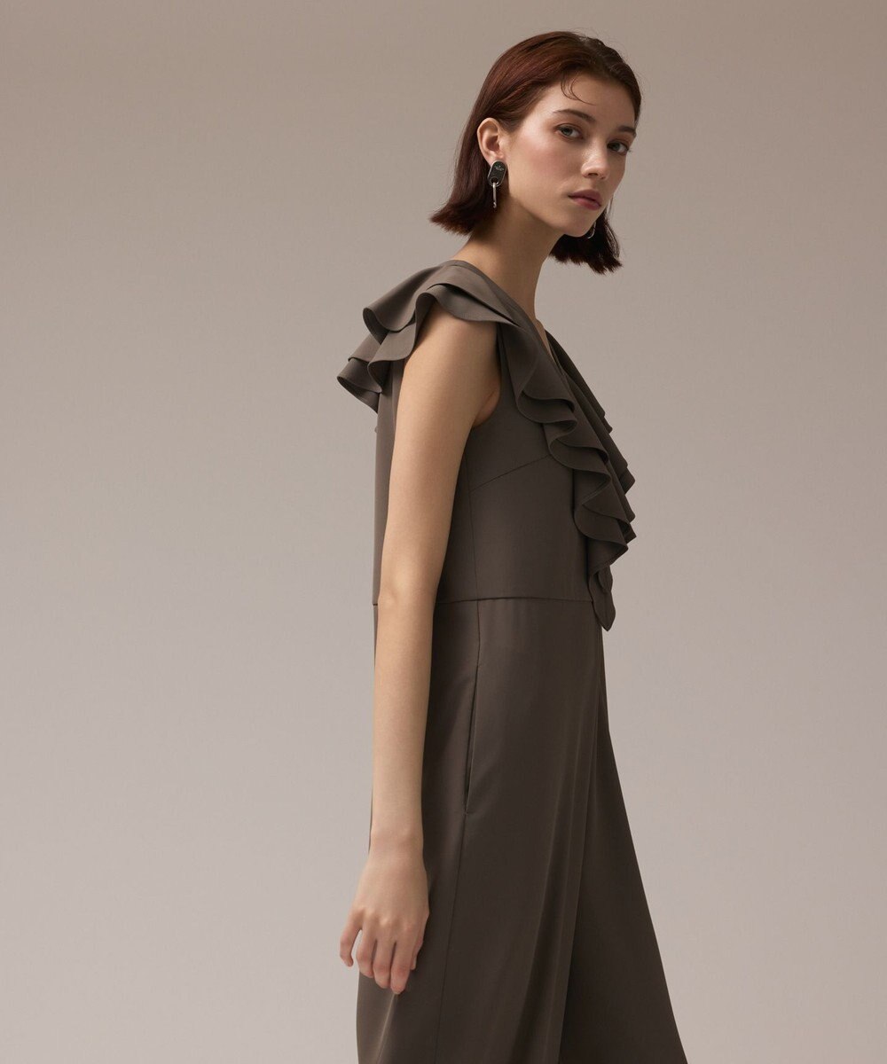 GRACE CONTINENTAL フリルサロペット 