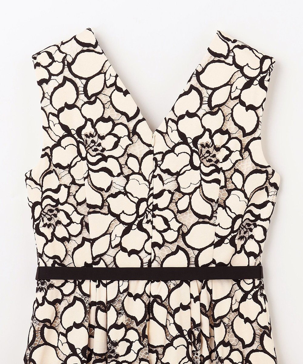 GRACE CONTINENTAL ローズレースドレス