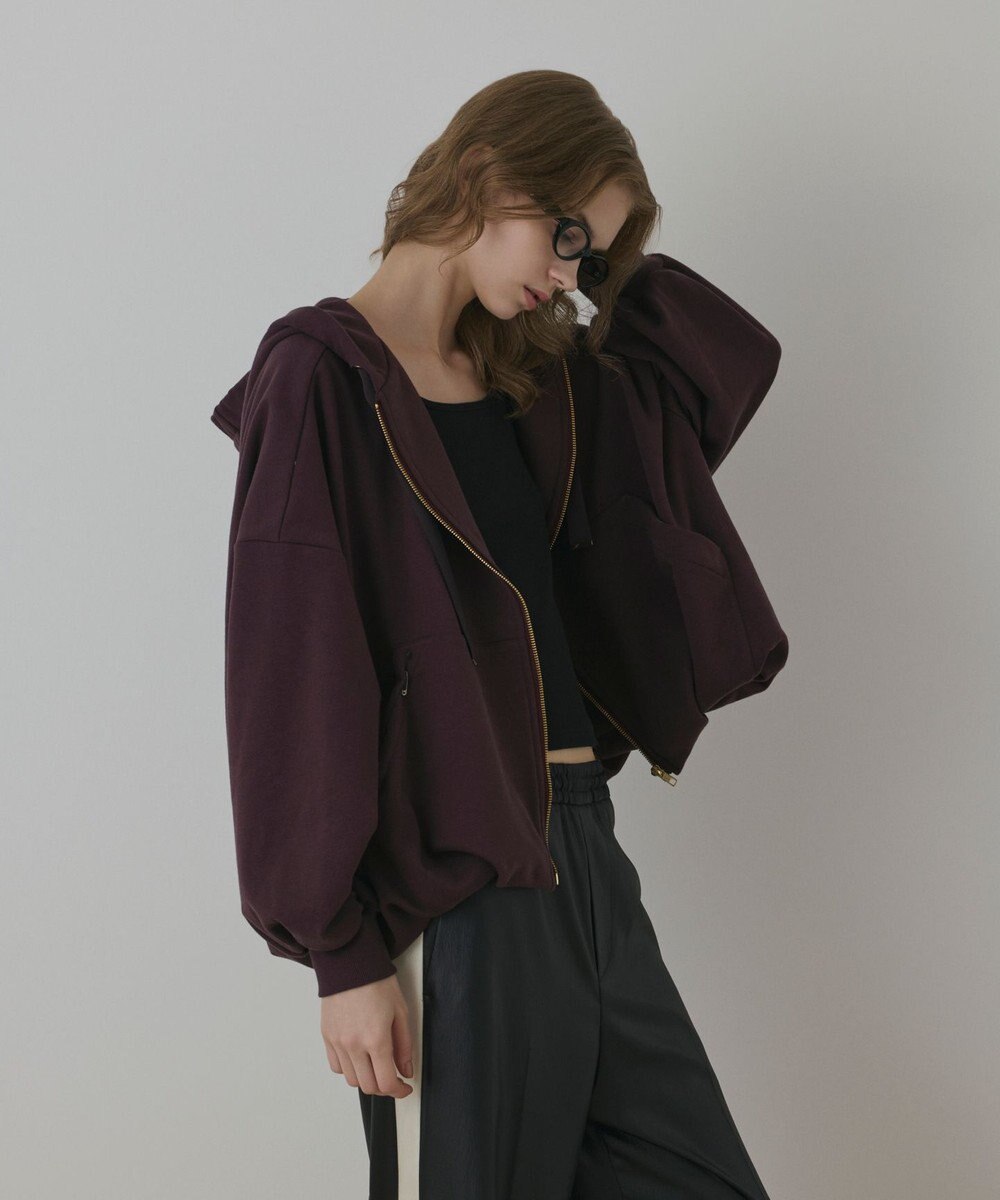 GRACE CONTINENTAL バル－ン裏毛パ－カ－ 