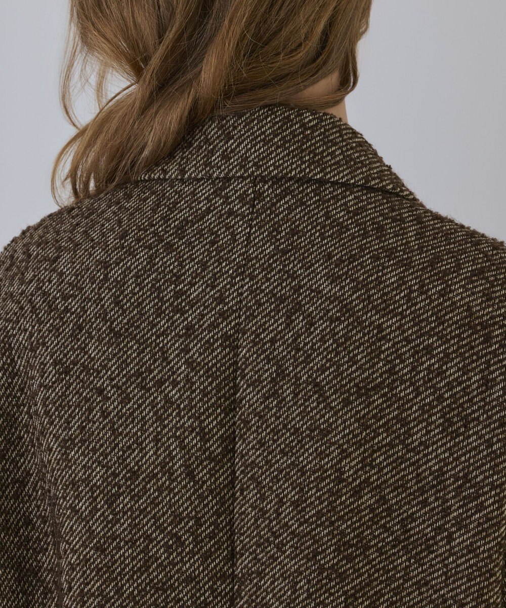 GRACE CONTINENTAL カルゼツイードダブルジャケット 