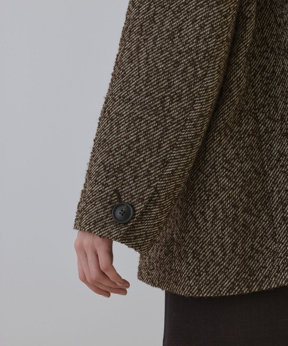 GRACE CONTINENTAL カルゼツイードダブルジャケット 