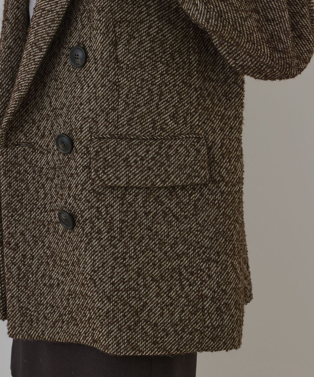 GRACE CONTINENTAL カルゼツイードダブルジャケット 