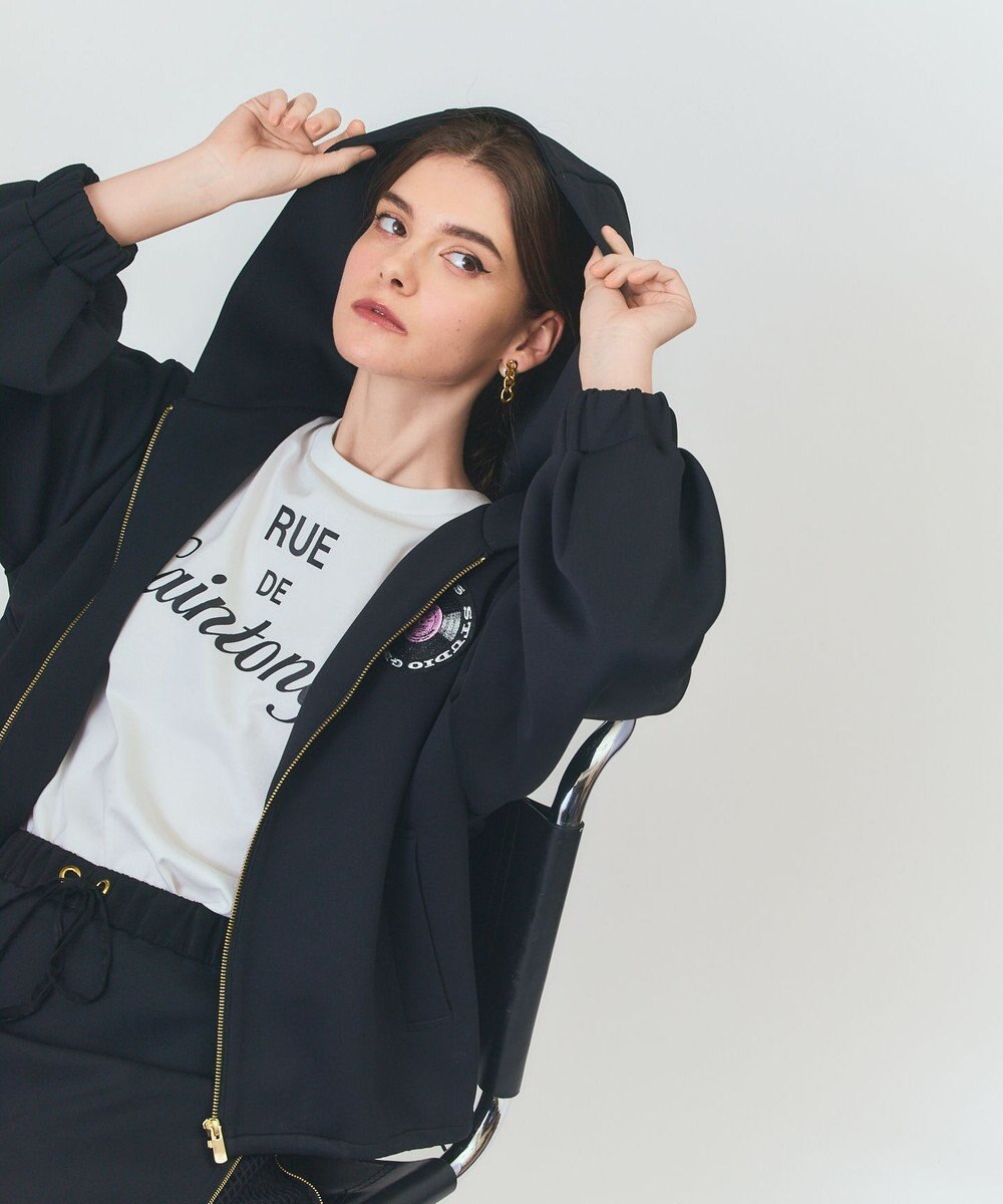 GRACE CONTINENTAL エンブレムフーディ 