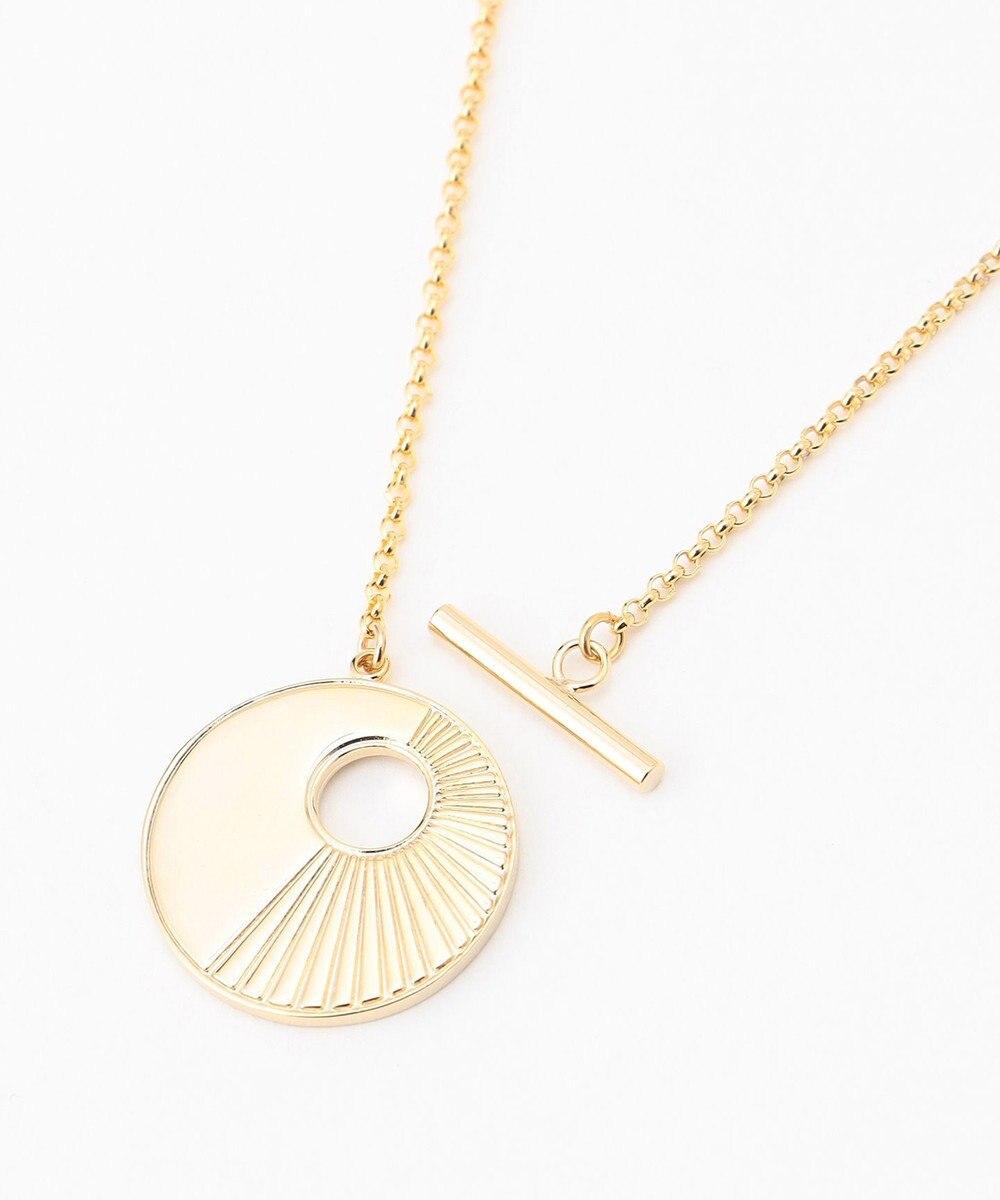 GRACE CONTINENTAL ラインコインネックレス