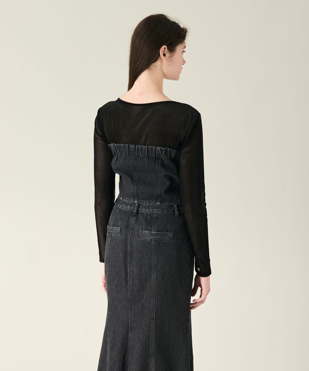 GRACE CONTINENTAL デニムビスチェ 