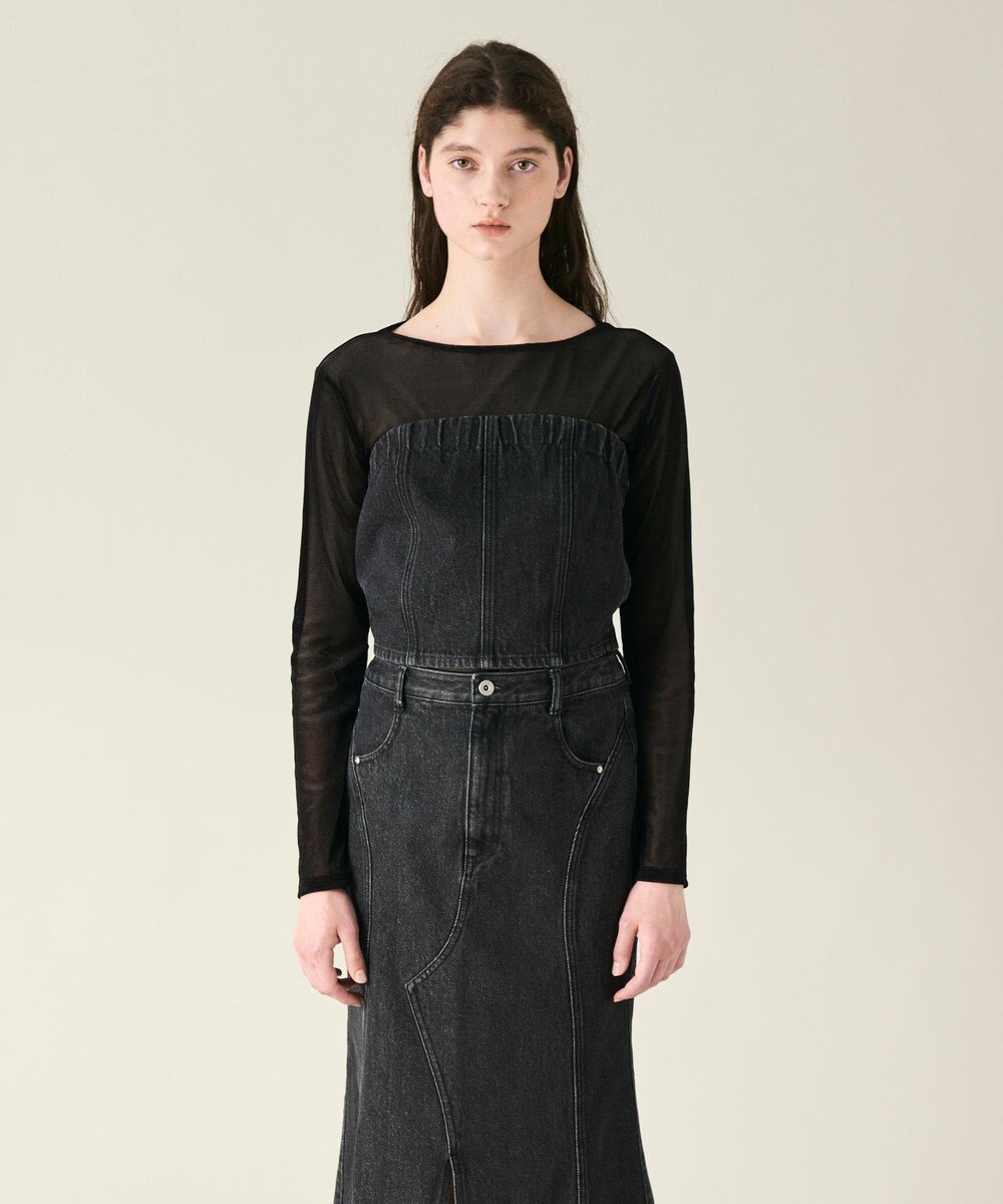 GRACE CONTINENTAL デニムビスチェ 