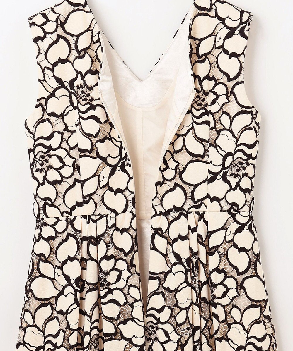 GRACE CONTINENTAL ローズレースドレス