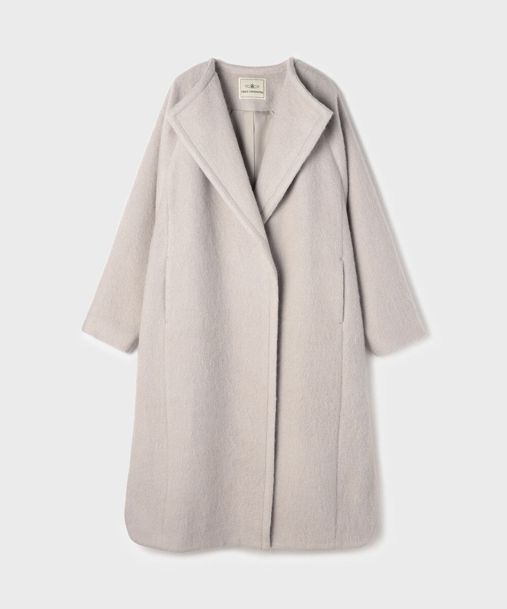 GRACE CONTINENTAL シャギードルマンコート 