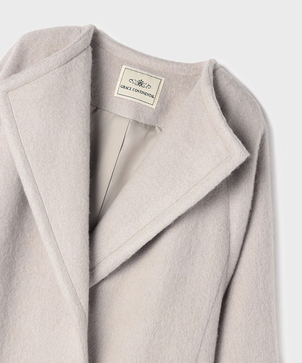 GRACE CONTINENTAL シャギードルマンコート 