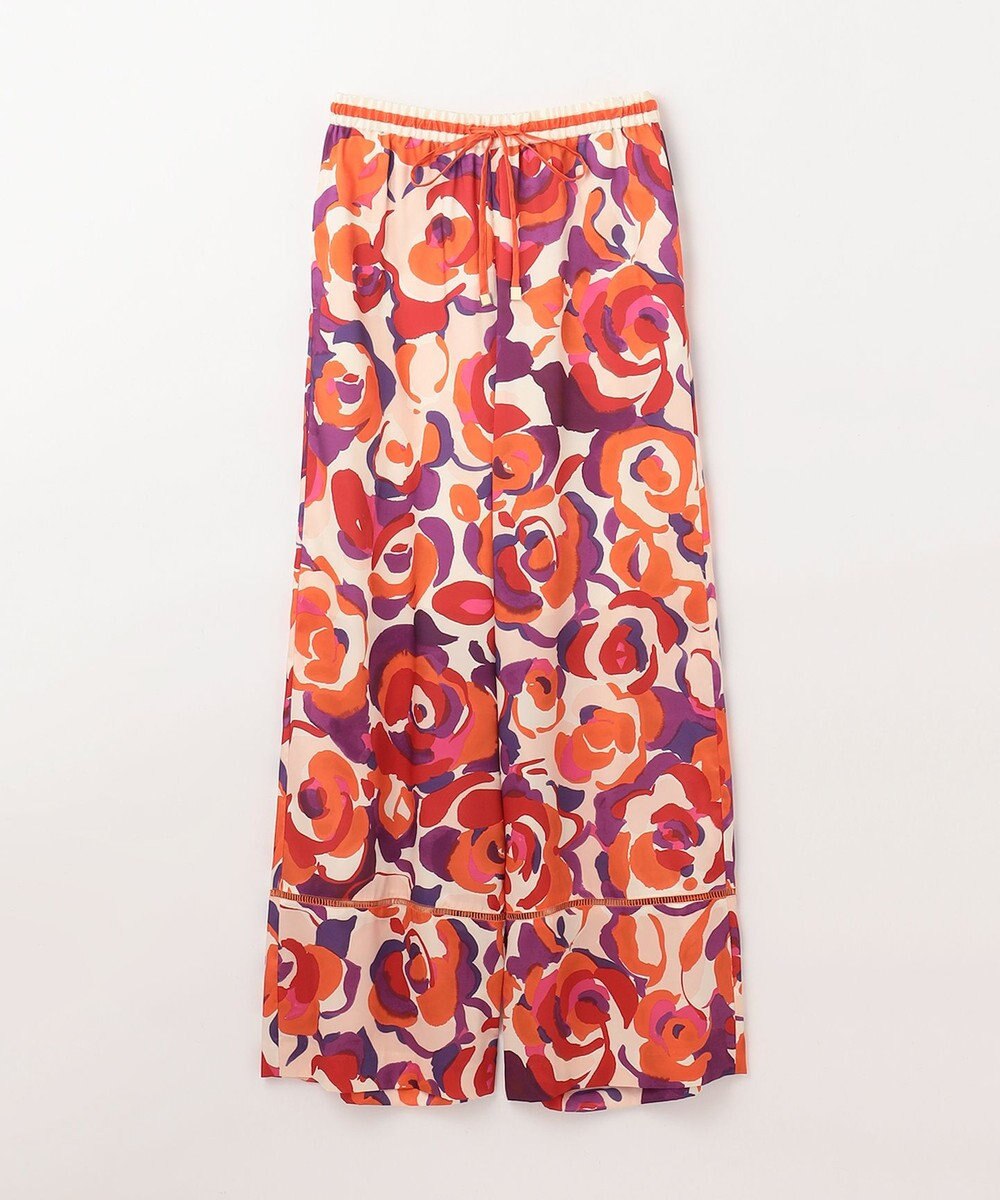 GRACE CONTINENTAL ペイントカラーワイドパンツ