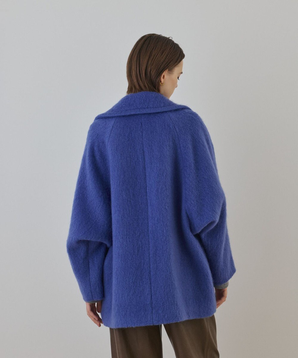 GRACE CONTINENTAL シャギ－ハ－フコ－ト 