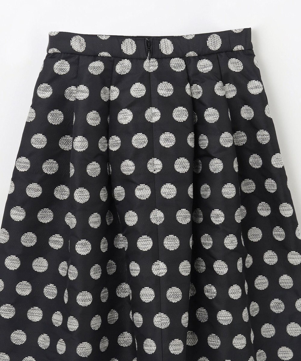 GRACE CONTINENTAL ラメドットジャガードスカート 