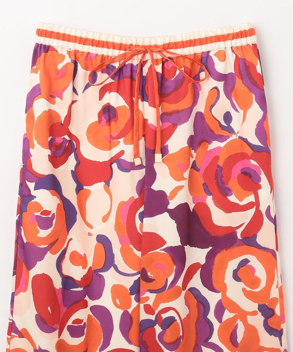 GRACE CONTINENTAL ペイントカラーワイドパンツ