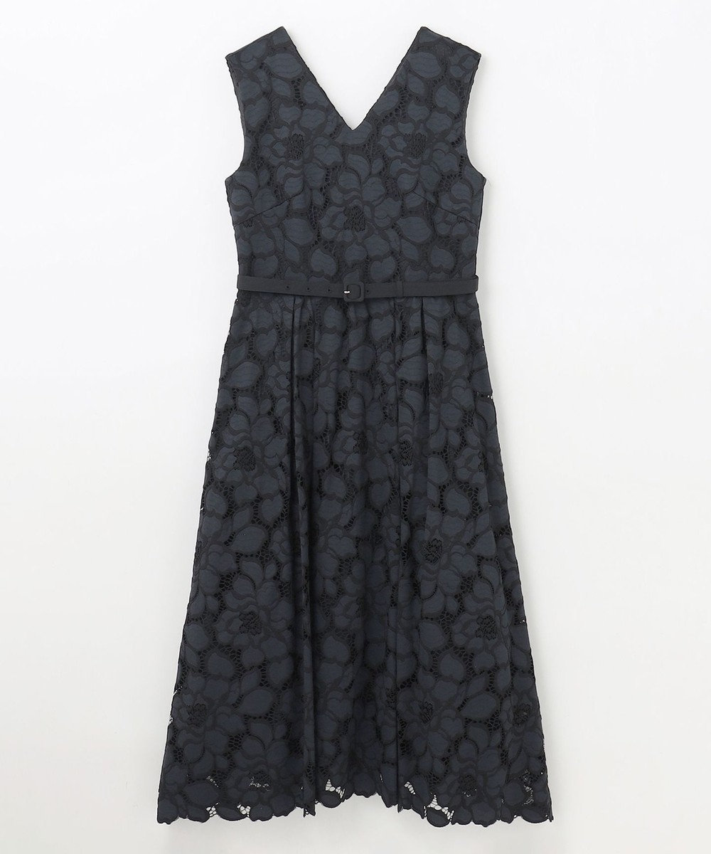 GRACE CONTINENTAL ローズレースドレス