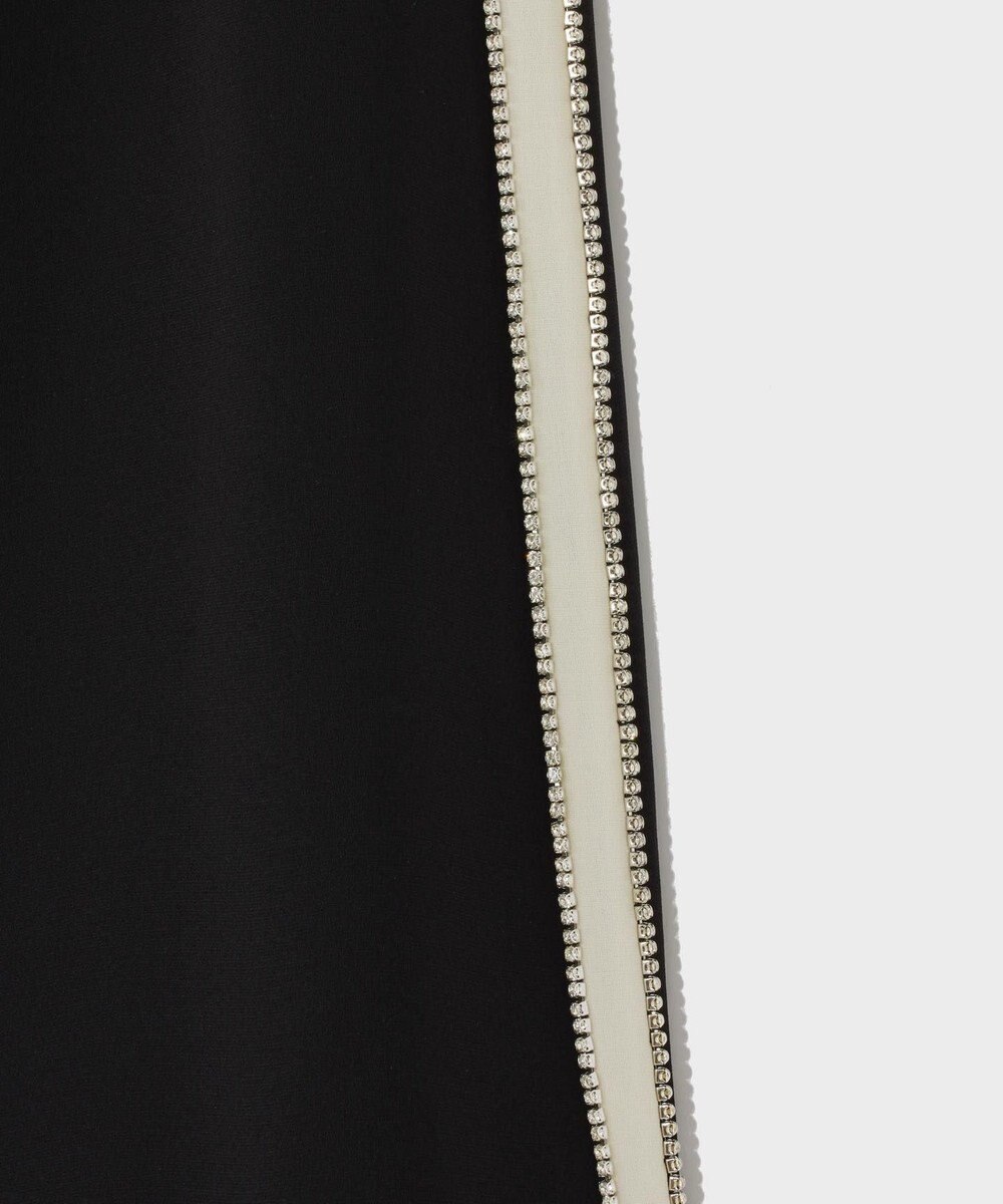 GRACE CONTINENTAL ラインビジューロングスカート 