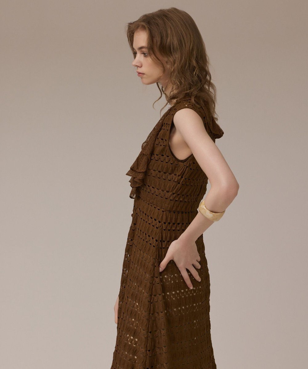 GRACE CONTINENTAL レースロングカーディガン 